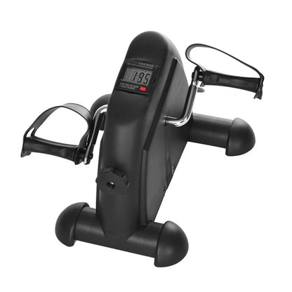 Mini Exercise Bike – Under Desk Pedal Exerciser for Arms & Legs, Adjustable Resistance, Foldable Compact Design