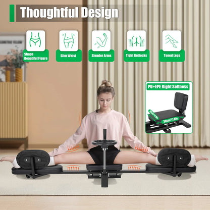 Leg Stretching Machine – 3-Bar Flexibility Trainer for Ballet, Yoga, and Home Fitness (1.6m Extended Length)